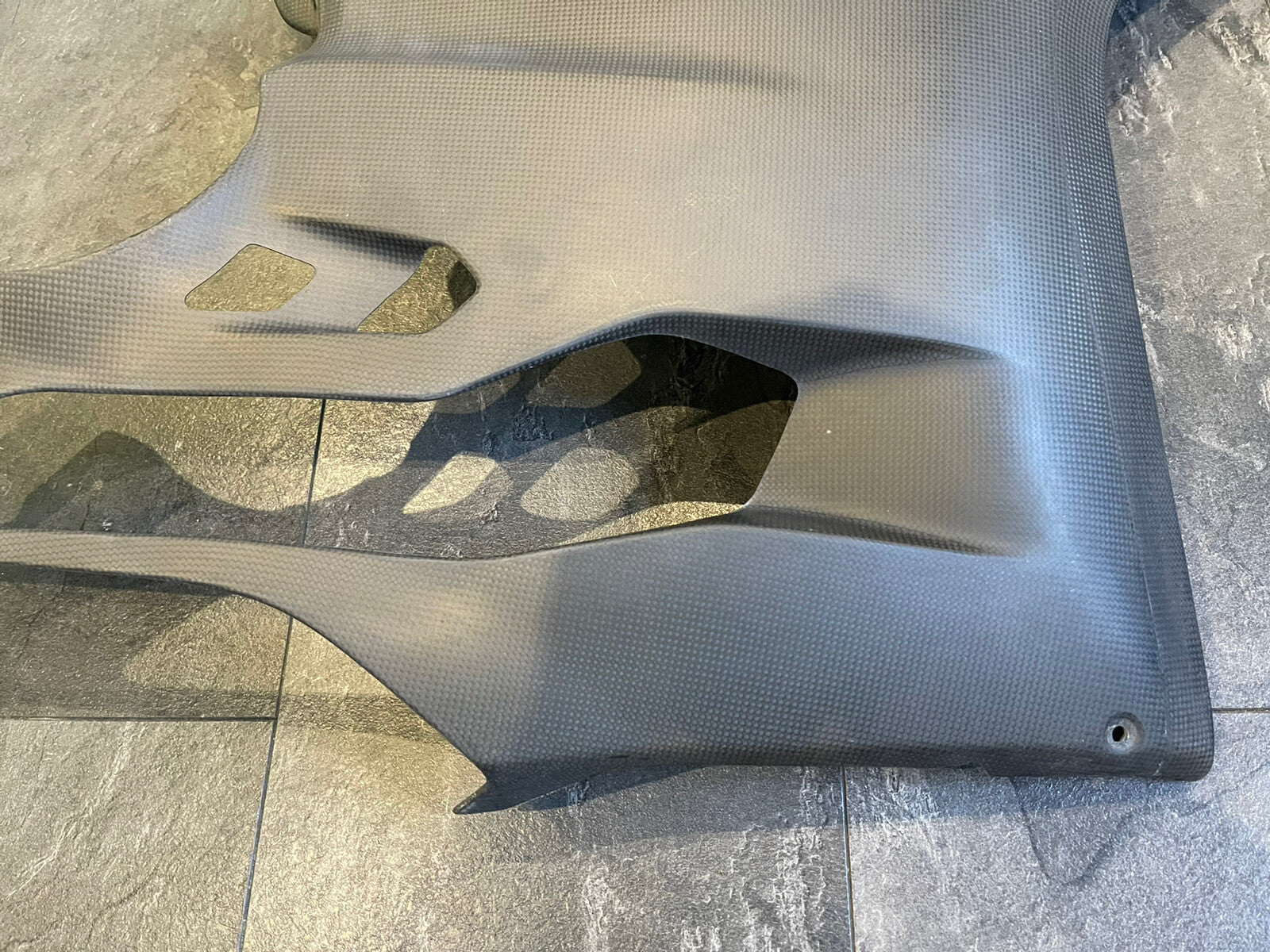 Ducati Panigale 1199 S 2012-2014 Carbon Fibre Matte Side Race Fairings 1299 899