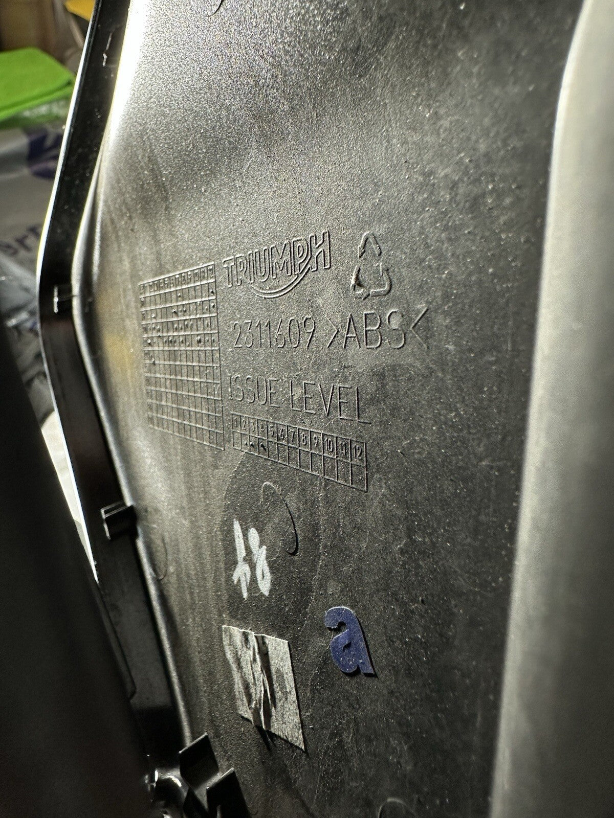 Triumph TIGER 900 GT PRO 2022 Left Radiator Side Fairing 6337 Miles 2020-2023