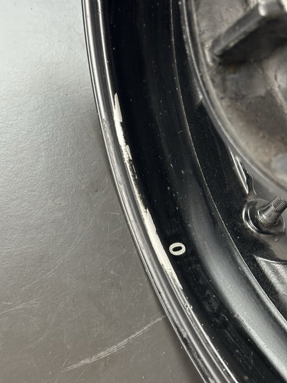 Yamaha MT07 ABS 2014 - 2017 Rear Wheel Rim Ever So Slightly Out Of Alignment OEM