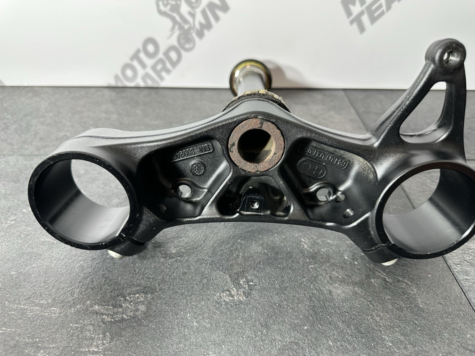 KTM 790 Duke 2020 Lower Yoke Fork Clamp *DAMAGED* 3766 Miles 2018 2019 OEM