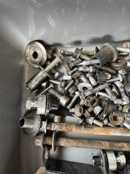 TRIUMPH STREET TRIPLE 675R Job Lot NUTS BOLTS SPARES Job Lot 62,378 Miles OEM