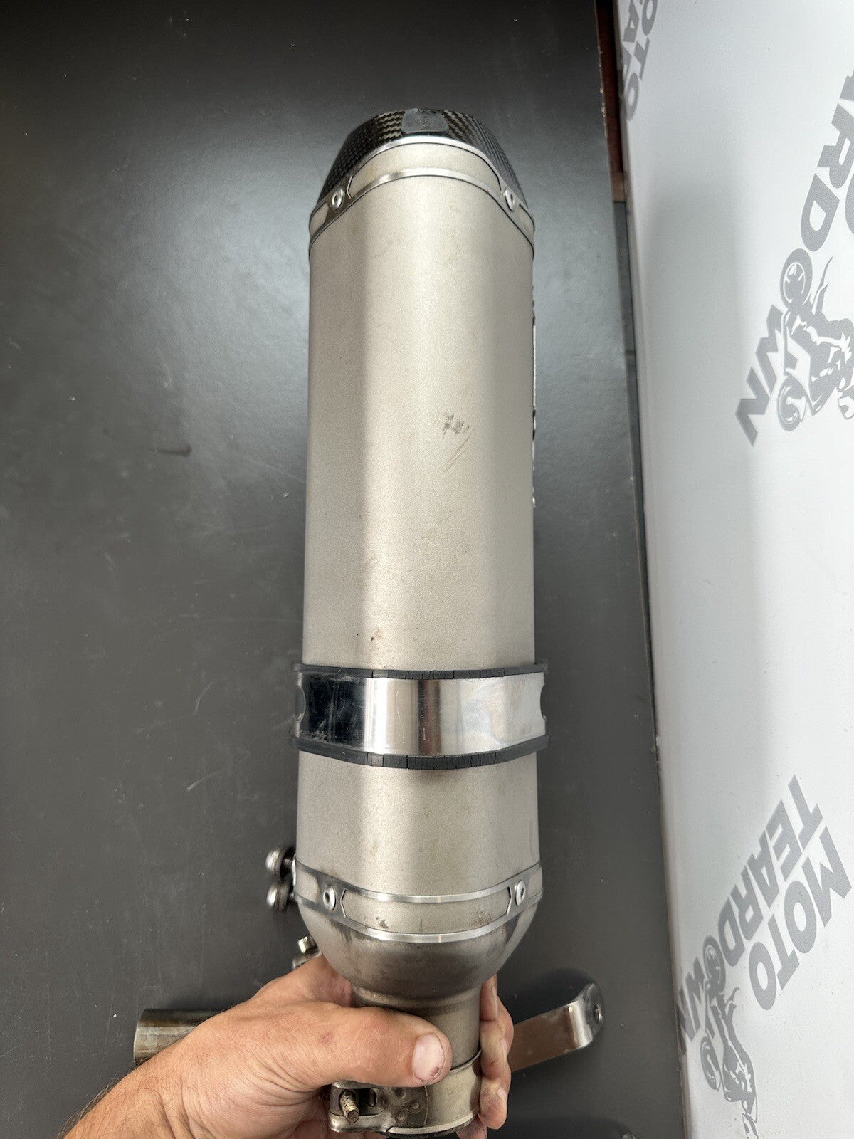 Suzuki GSXR 1000 2009-2011 Lextek Stainless Steel GSXR 1000 Exhaust Silencer