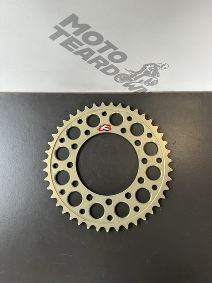 Suzuki GSXR600 525 Rear Renthal Sprocket. Hard Anodised 2011-2017 L1-L7 Renthal