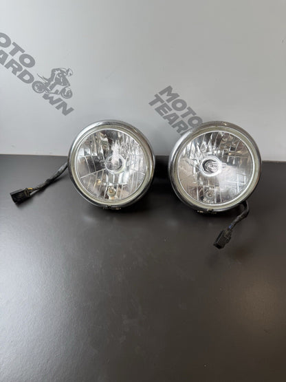 TRIUMPH STREET TRIPLE 675 675R HEADLIGHTS 675 Headlights OEM 2007-2011 17,009m