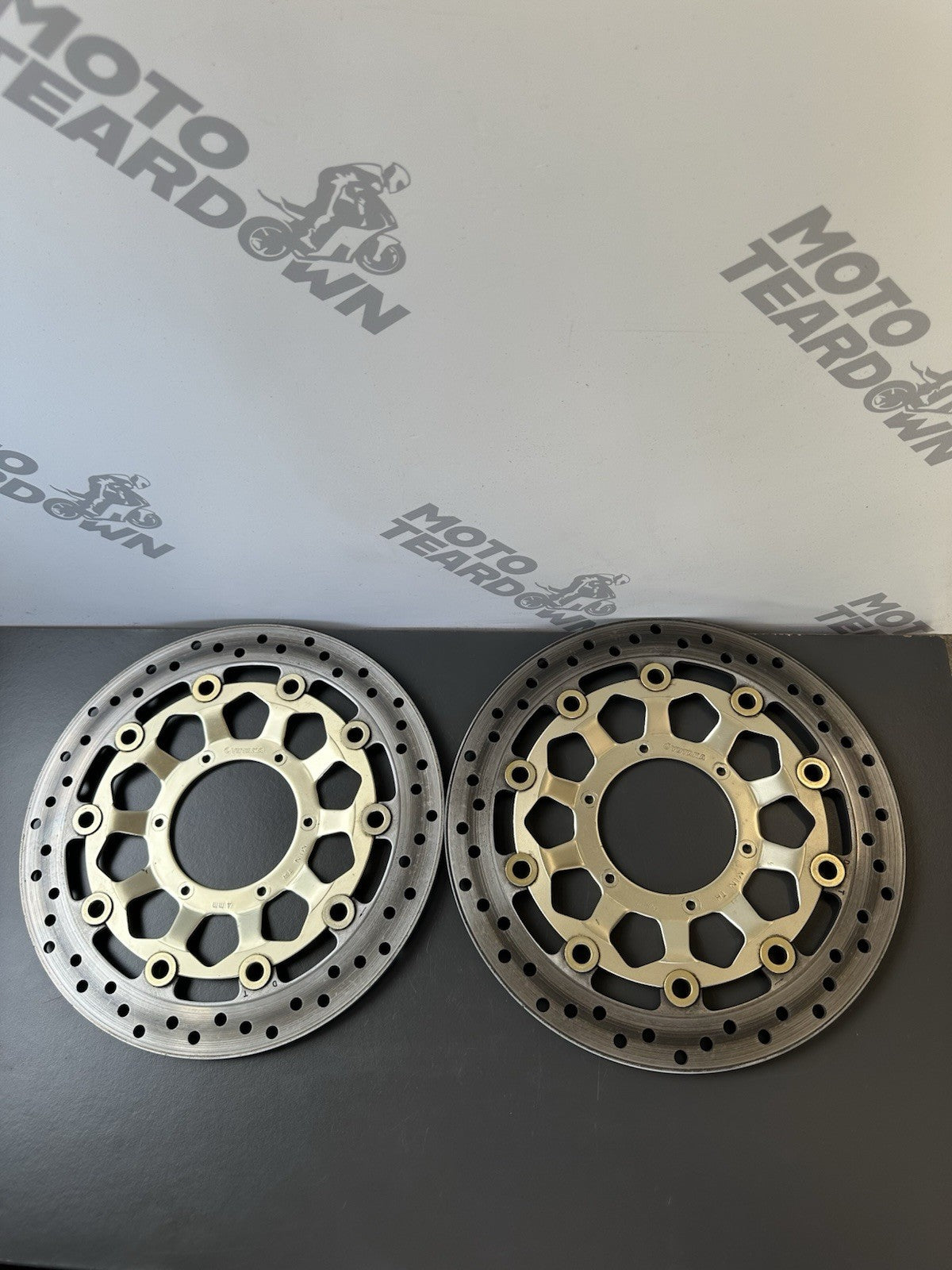 Honda CBR1000RR Pair of Front Yutaka Brake Discs 2004 2005 RR4 RR5 Front Discs
