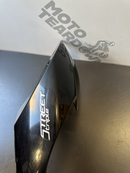 Triumph Street Triple 765R Right Rear Tail Cover Fairing Side Panel T2303729 OEM