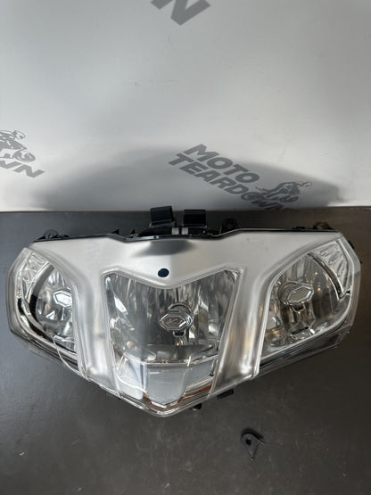 Aprilia Tuono 1100 V4 Factory Headlight headlamp 2015 - 2019 *CRACKED* OEM