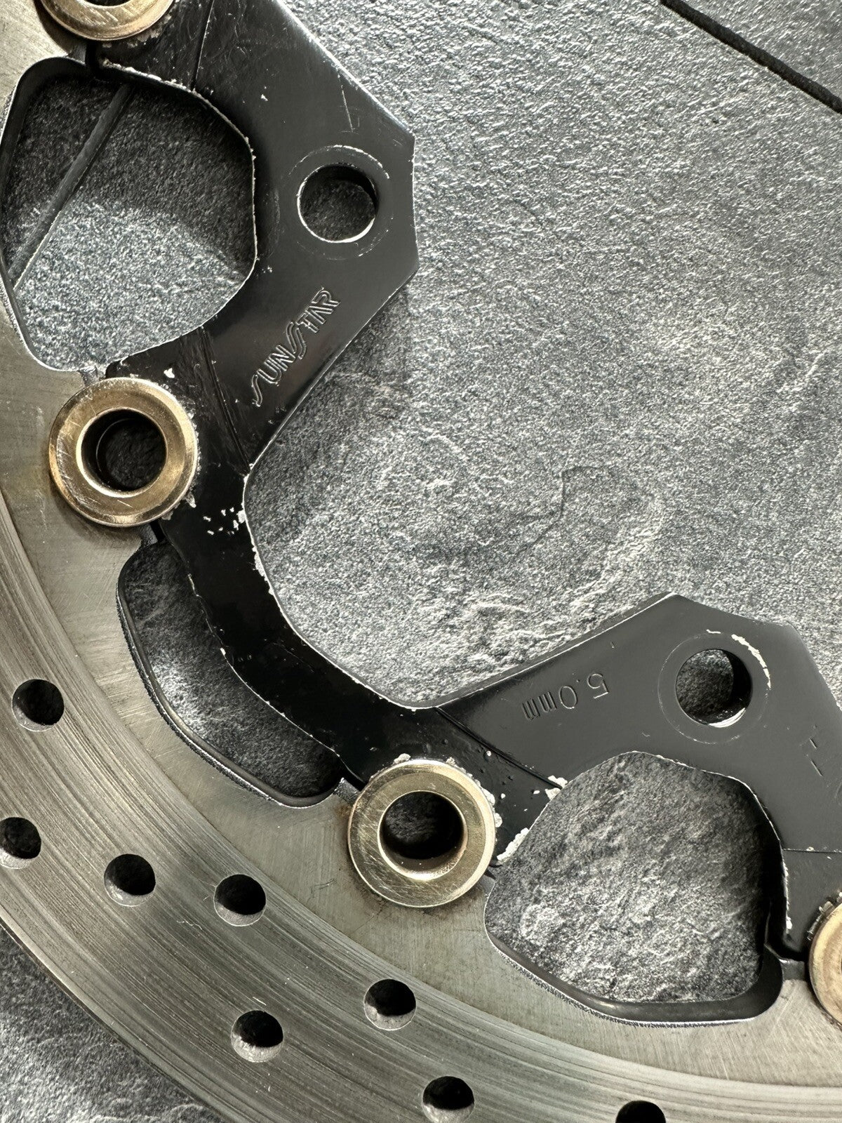 Suzuki GSXR 1300 2016 HAYABUSA Front Brake Discs Rotors SUNSTAR 18408 Miles OEM