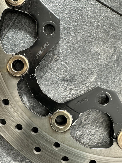 Suzuki GSXR 1300 2016 HAYABUSA Front Brake Discs Rotors SUNSTAR 18408 Miles OEM