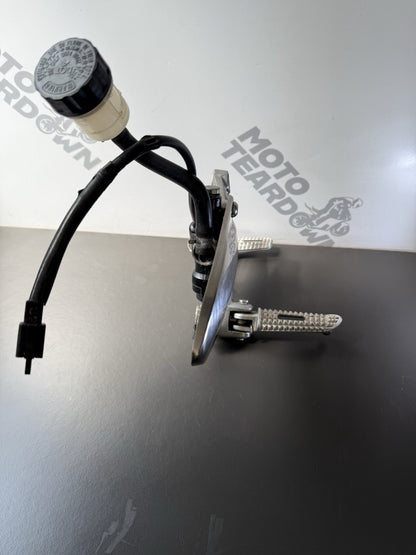 Triumph Street Triple 675RFront Right Side Footrest  Right Foot Assembly 2007-11