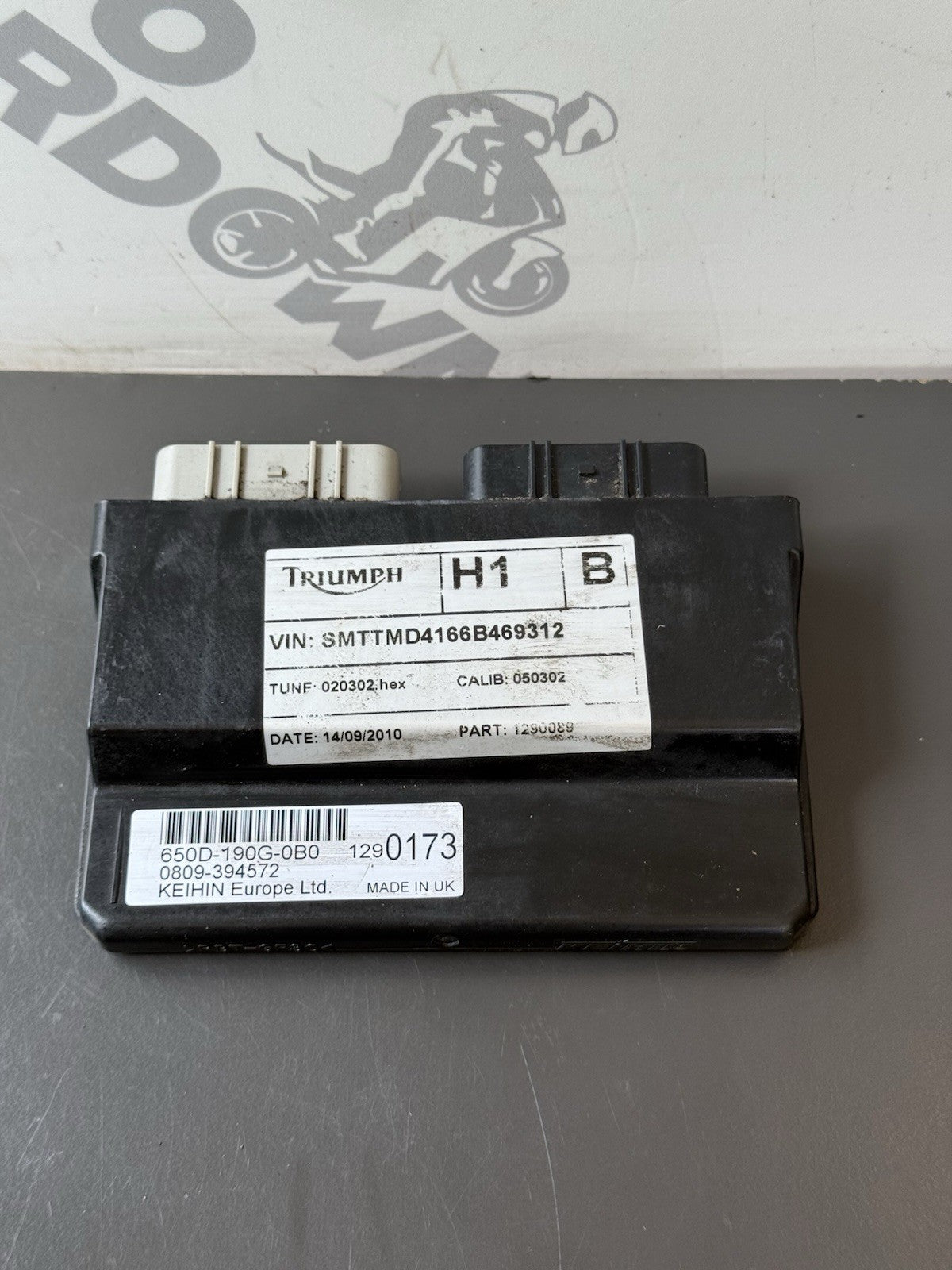 TRIUMPH STREET TRIPLE 675R ECU CDI ELECTRICAL CONTROL UNIT 2008-2011 675R ECU