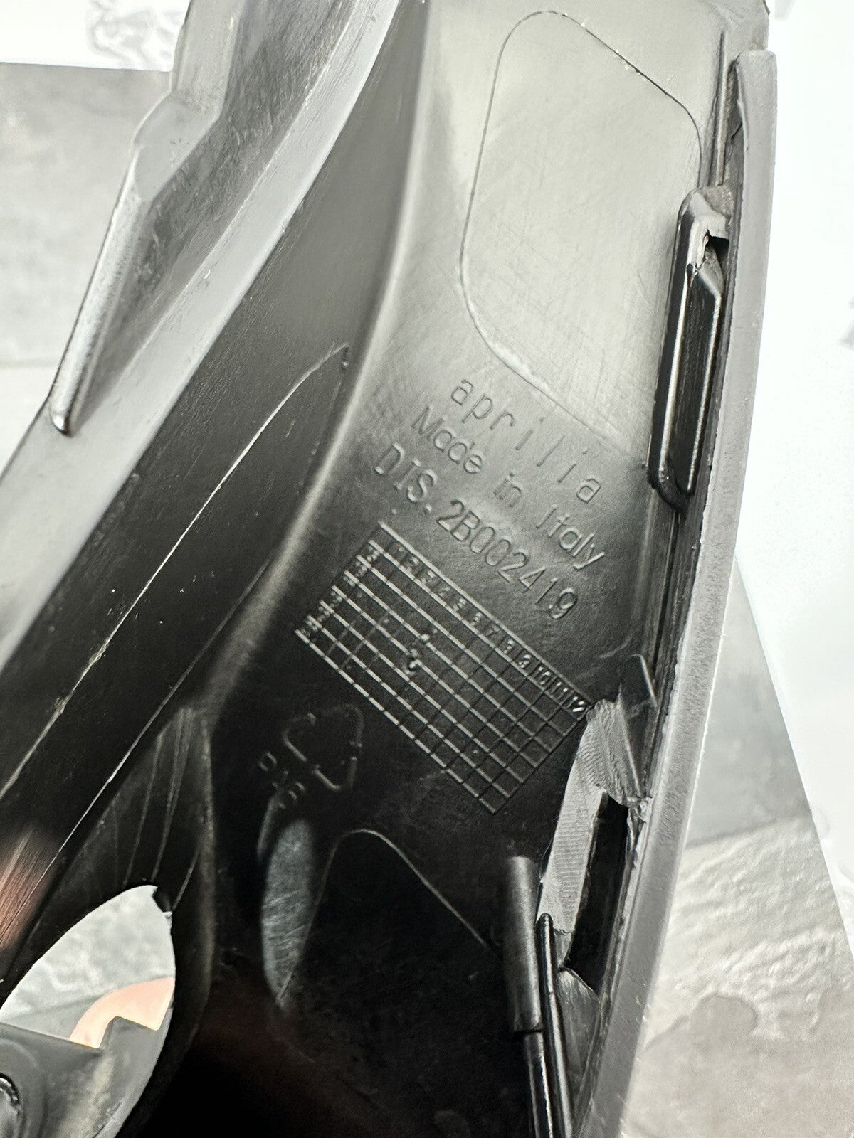 Aprilia Tuono V4 1100 Factory 2020 Left Air Duct Intake 6889 Miles OEM 2019