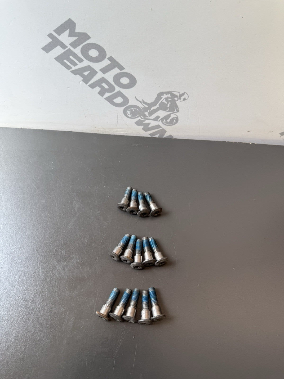 TRIUMPH STREET TRIPLE 675R Front And Rear BRAKE DISC BOLTS 2010 Front And Rear