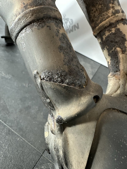 Suzuki GSXR 1300 2016 HAYABUSA Downpipes Manifold Exhaust Headers 18408 Miles