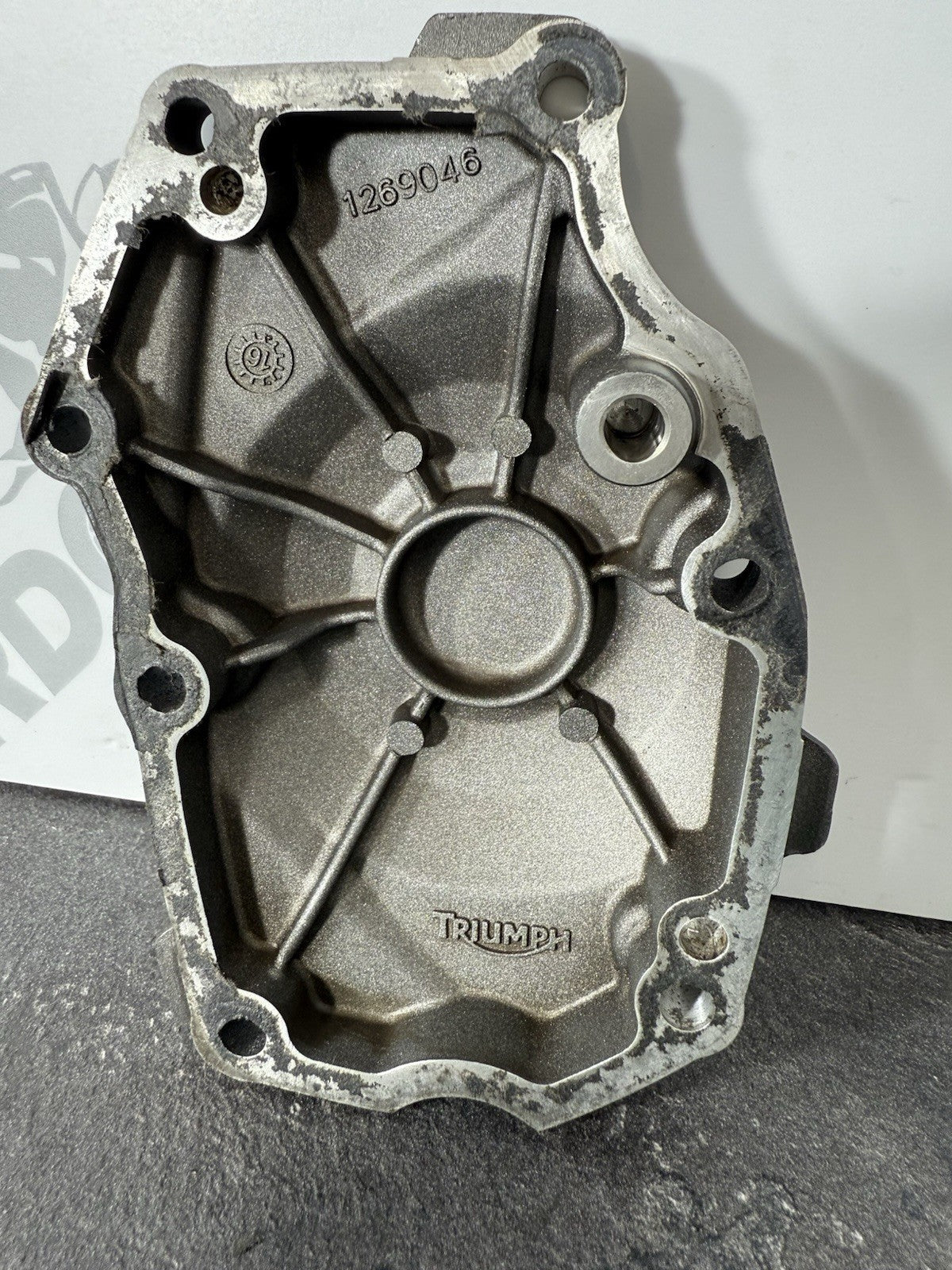 Triumph Street Triple 765 R 2017 Right Engine Crank Cover 18498 Miles 2018-2021