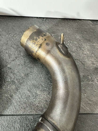 Aprilia Tuono V4 1100 Factory 2020 Rear Downpipes Exhaust 6889 Miles OEM 2019