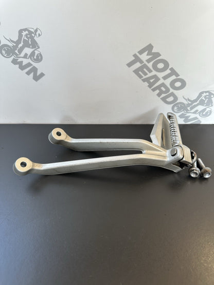 TRIUMPH STREET TRIPLE Left Pillion Footrest Hanger - 765R 765RS T2081987 2017-19