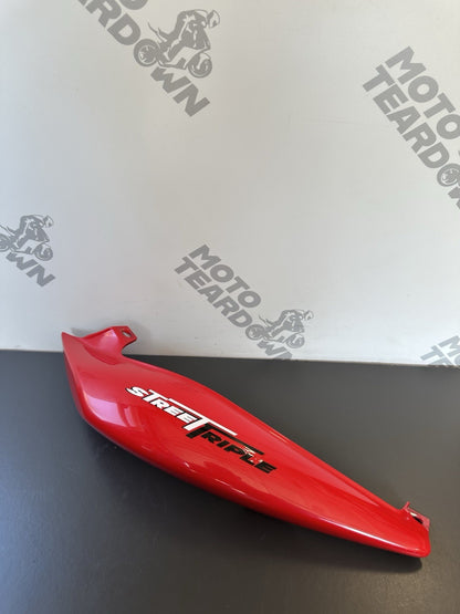 TRIUMPH STREET TRIPLE 675 Left rear Panel Left Rear Fairing T2307570 2007-11 OEM