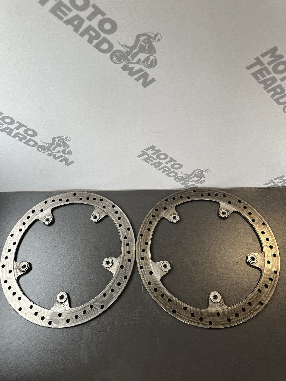 BMW S1000R Brembo FRONT BRAKE DISCS PAIR Brembo Brake Discs OEM BREMBO DISCS