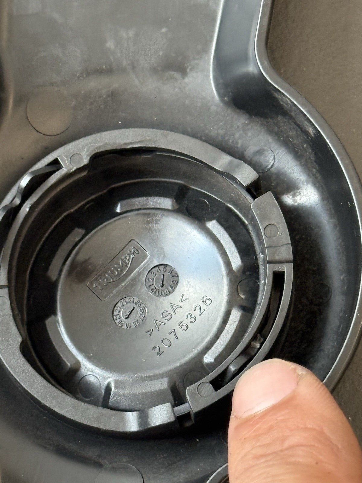 Triumph Trident 660 Left Hand Frame Outrigger Cover T2073061 Left Hand Cover OEM