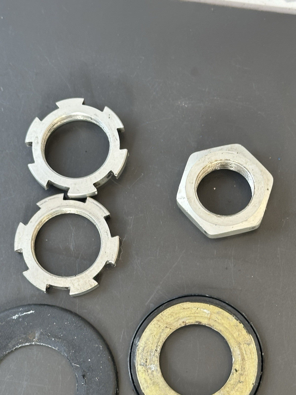 Triumph Street Triple 675 675R Front Forks Top Yokes Nuts Bolts 2007-2011 OEM