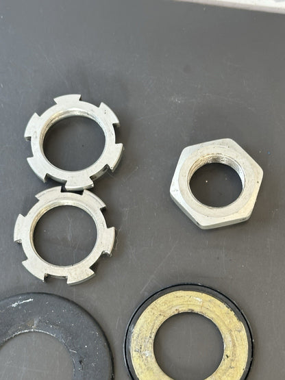 Triumph Street Triple 675 675R Front Forks Top Yokes Nuts Bolts 2007-2011 OEM