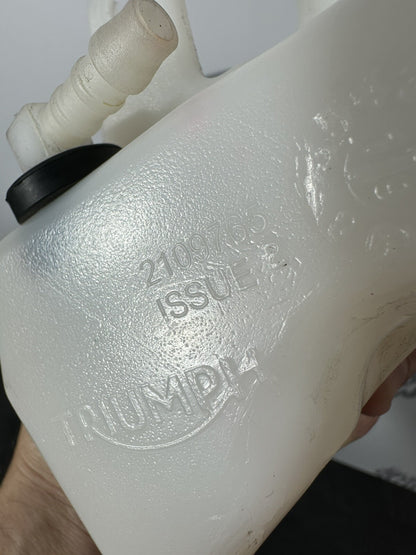Triumph Street Triple 765 RS 2022 Coolant Tank Reservoir 2751 Mile 2020-2023 OEM