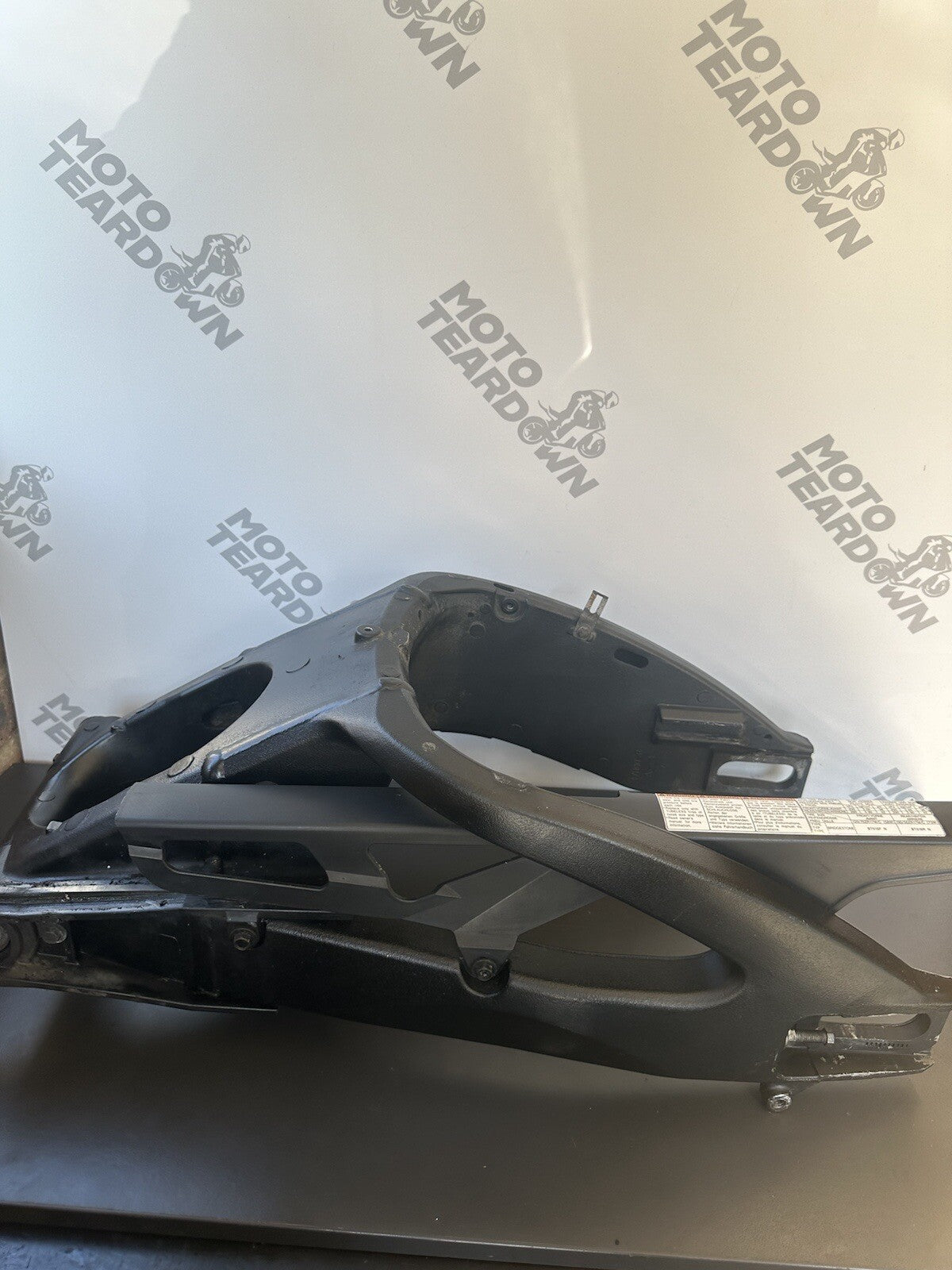 SUZUKI GSXR 1000 2009-2016 REAR SWINGARM BLACK SWINGING ARM OEM GSXR SWINGARM