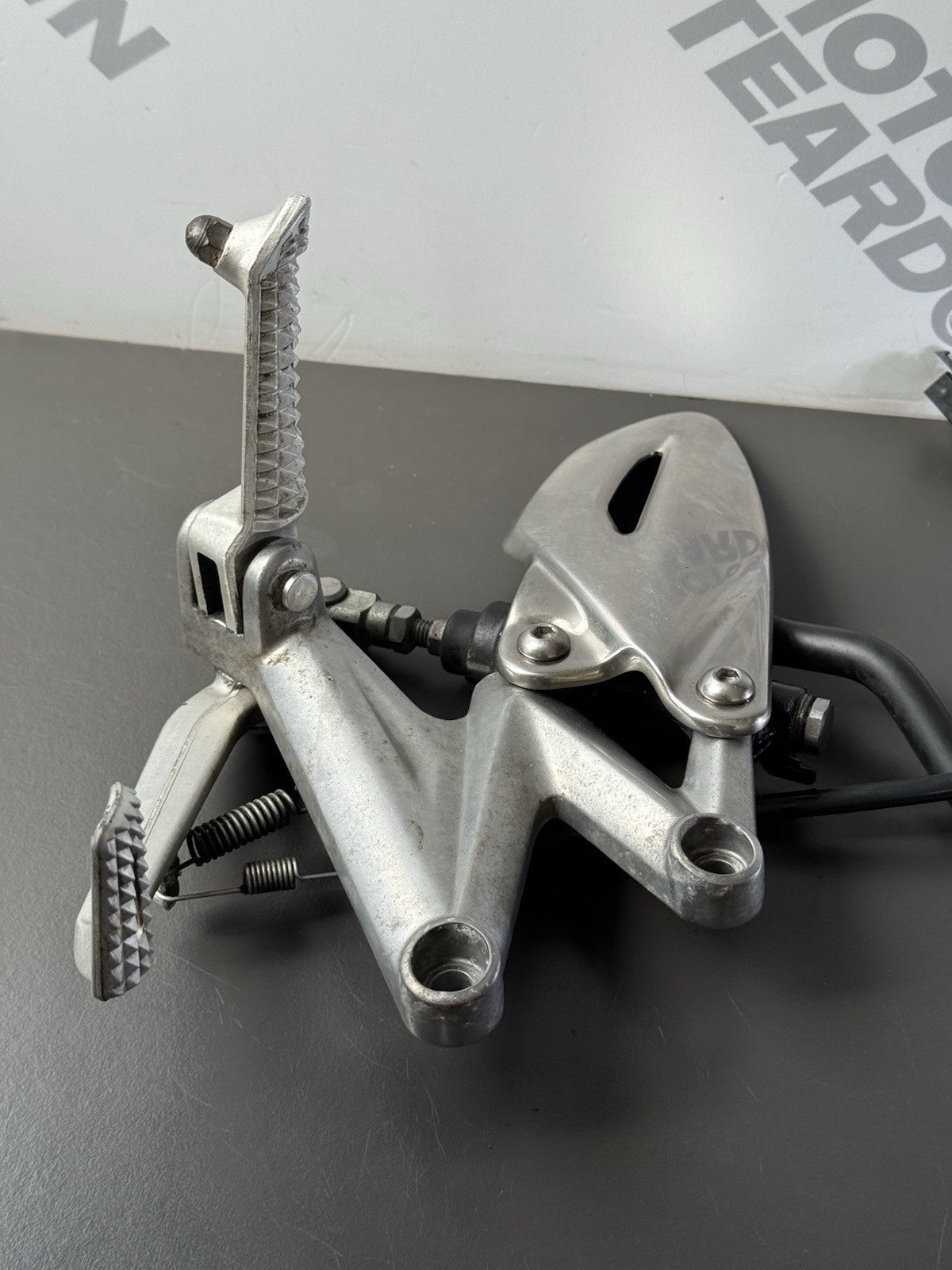 Triumph Street Triple 675RFront Right Side Footrest  Right Foot Assembly 2007-11