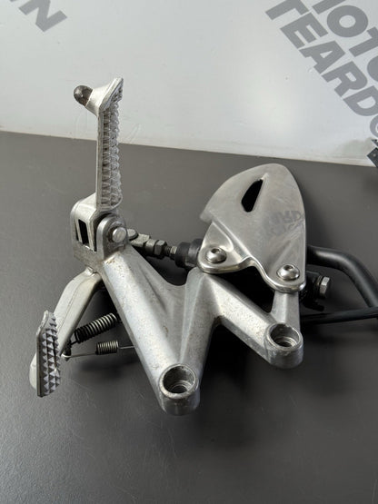 Triumph Street Triple 675RFront Right Side Footrest  Right Foot Assembly 2007-11