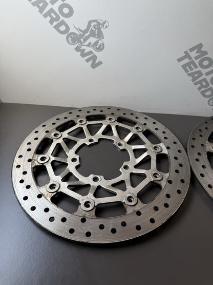 Triumph Street Triple 675R Sunstar Front Brake Discs 675R Front Brake Discs 2010