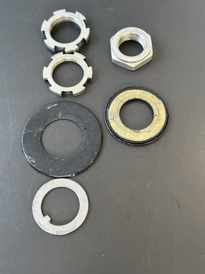 Triumph Street Triple 675 675R Front Forks Top Yokes Nuts Bolts 2007-2011 OEM