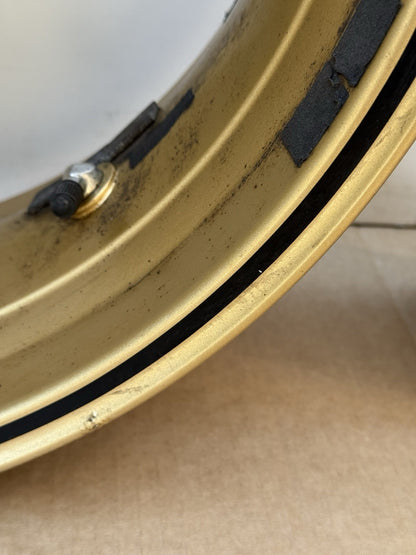 Triumph Street Triple 675R Front And Rear Gold Wheels 2008-2011 SPARES/REPAIRS