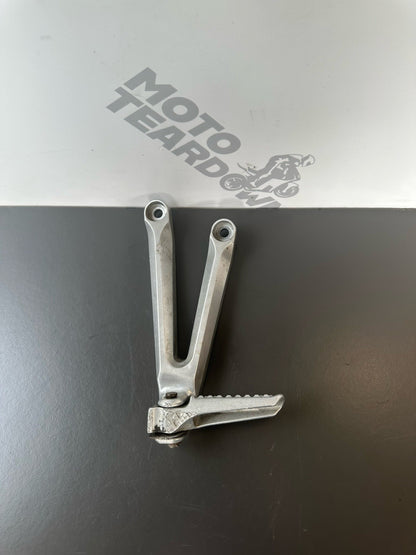 Honda CBR1000RR Fireblade Left pillion footrest Left  Foot Hanger 2004-2005 OEM