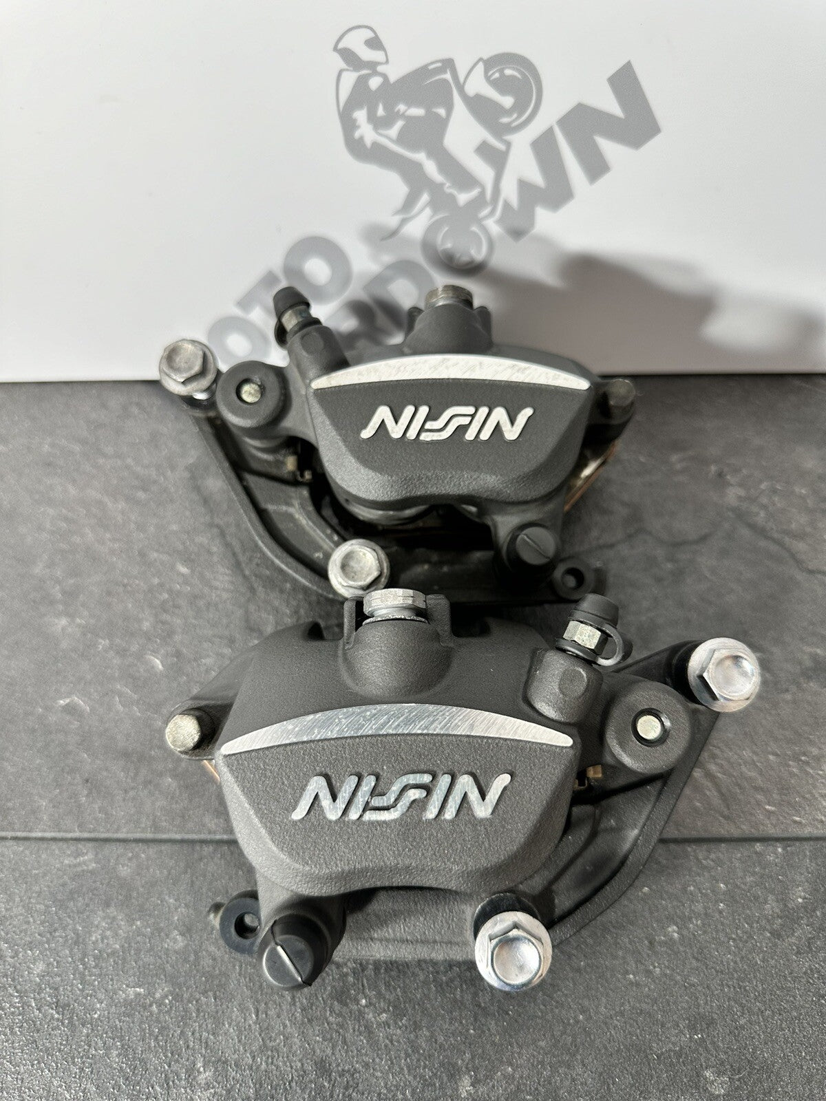 Triumph Trident 660 2022 NISSIN Front Brake Calipers 2962 Miles 2021-2024 OEM