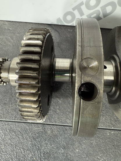 Triumph Street Triple 765 R 2017 Crankshaft & Alternator Rotor 18498m 2018-2021