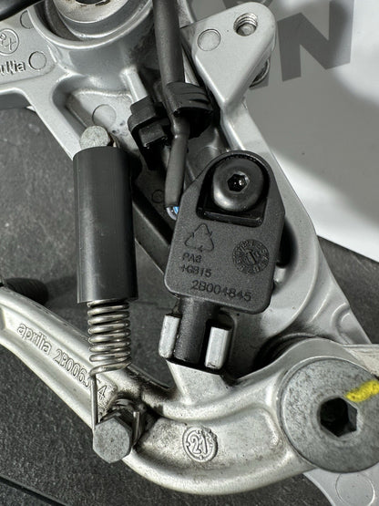 Aprilia RS660 2021 Right Rearset Footrest Brake Switch 6220 Miles 2022-2025 OEM