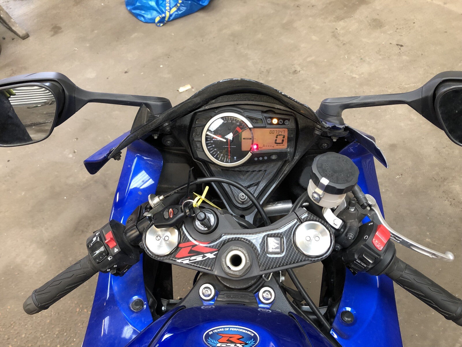 Suzuki GSXR 600 2014 Upper Right Nose Cone Fairing GSXR 750 OEM 2011-2018 OEM