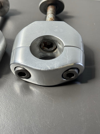 Triumph Street Triple 675 Handlebar Riser Handlebar Clamp Set OEM 2007-2011 675R