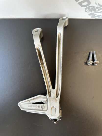 TRIUMPH STREET TRIPLE Left Pillion Footrest Hanger - 765R 765RS T2081987 2017-19