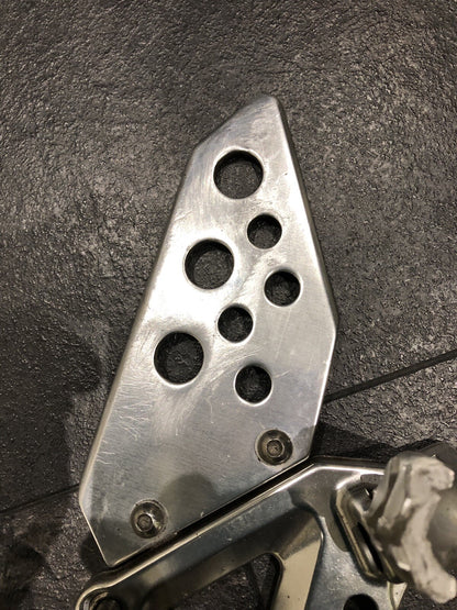 Aprilia RSV 1000 Factory Left Foot Rest Foot Peg Rear Set 2011 OEM