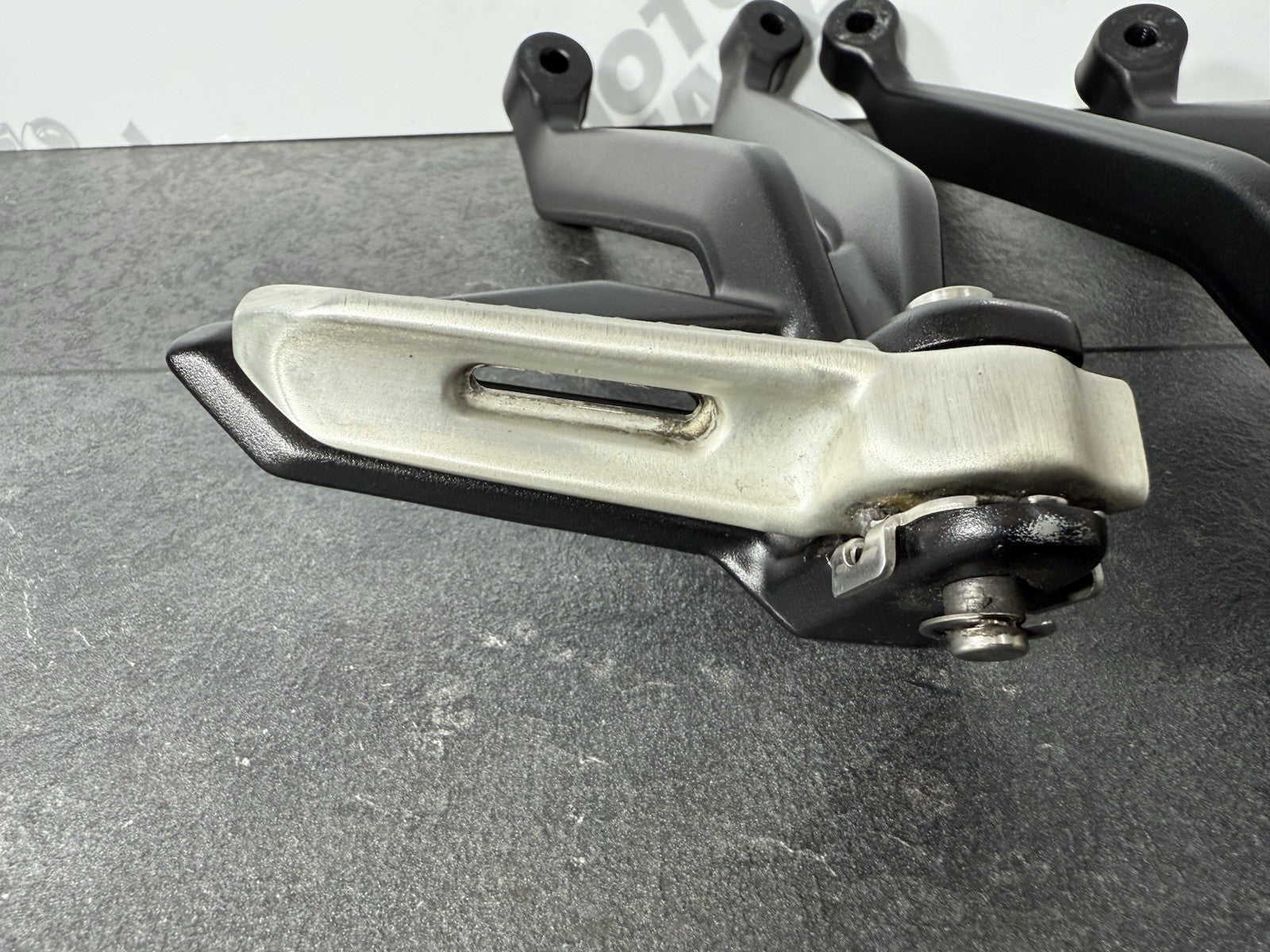 Triumph Street Triple 765 RS 2021 Pillion Footrests 21650 Miles 2020-2022 OEM