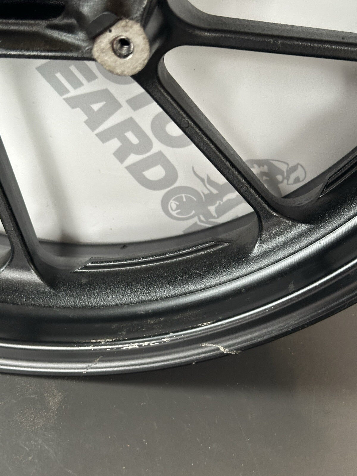 Yamaha MT07 Front wheel rim 2014-2017 SLIGHTLY OUT OF ALIGNMENT MT07 Front Rim