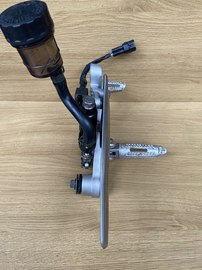 Triumph Street Triple 765RS Right Rearset Footrest Rear Right Assembly 2017-2019