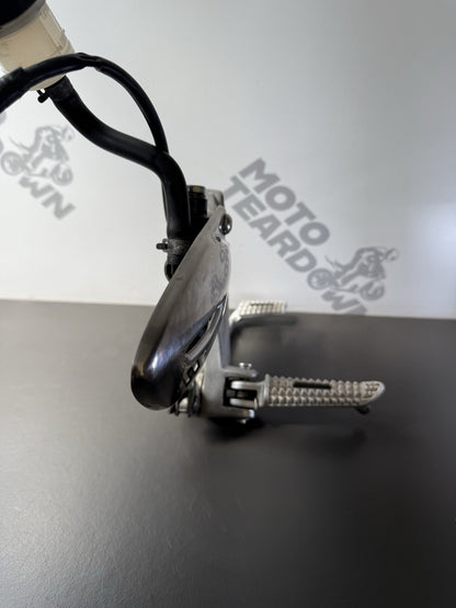 Triumph Street Triple 675RFront Right Side Footrest  Right Foot Assembly 2007-11