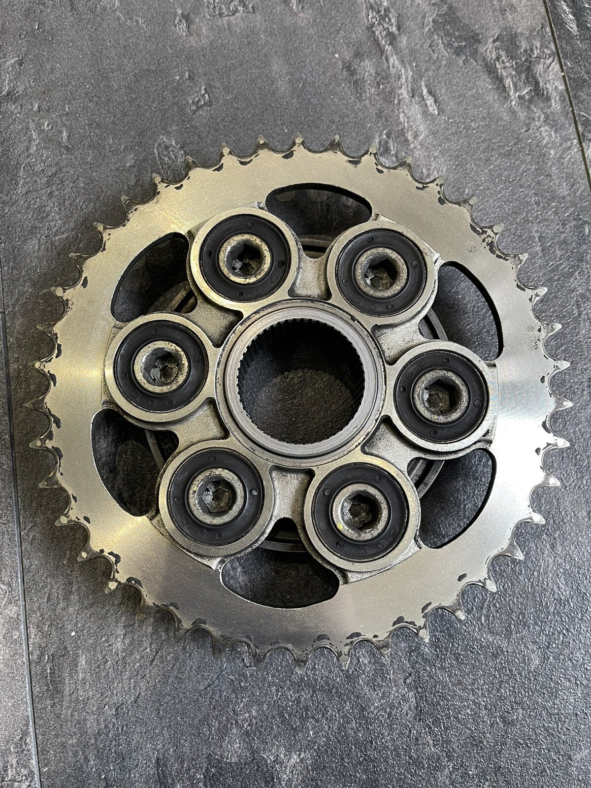 Ducati Streetfighter 1100 V4S 2020 Rear Sprocket & Carrier 4645 Miles 2021 OEM