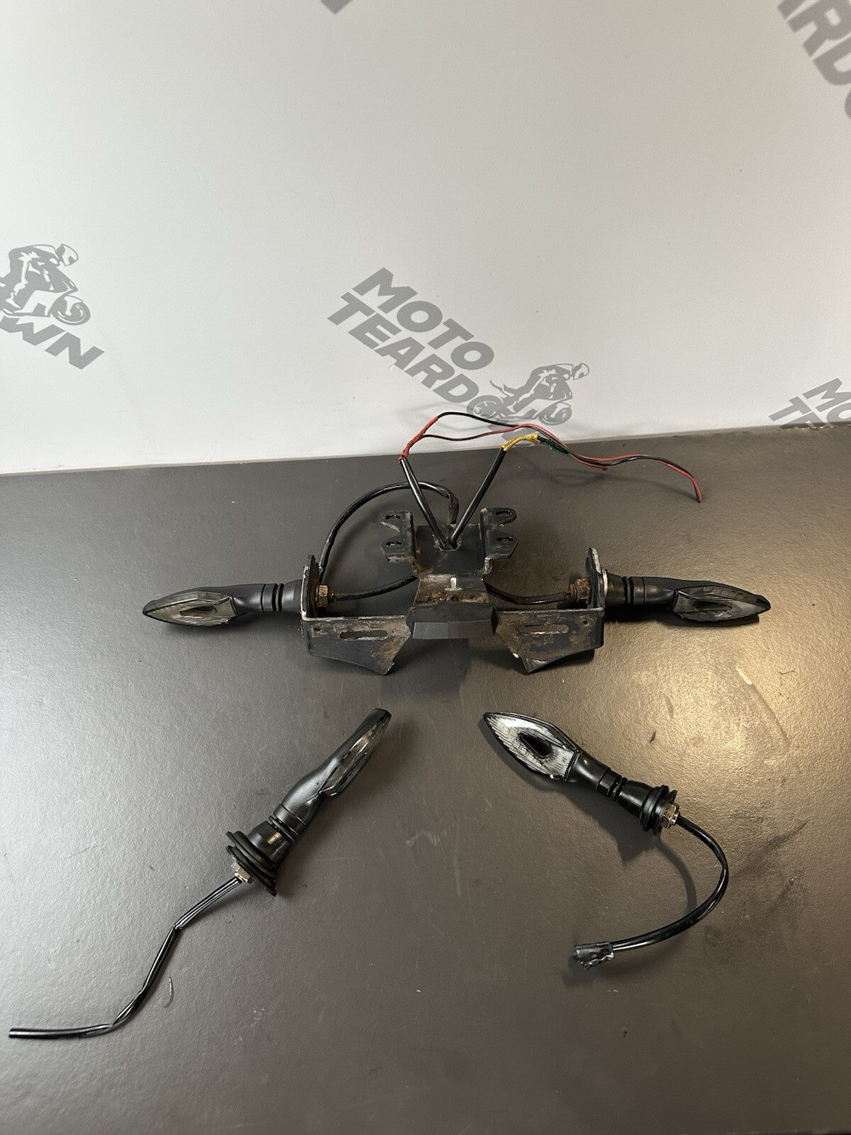Yamaha MT07 tail tidy And Indicators Number Plate Holder And Indicators SPARES