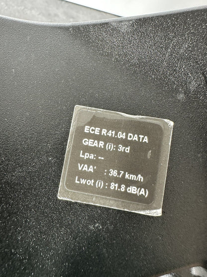 Triumph Street Triple 765 RS 2018 Clock Stay Top Bracket 15244 Miles 2017-2024