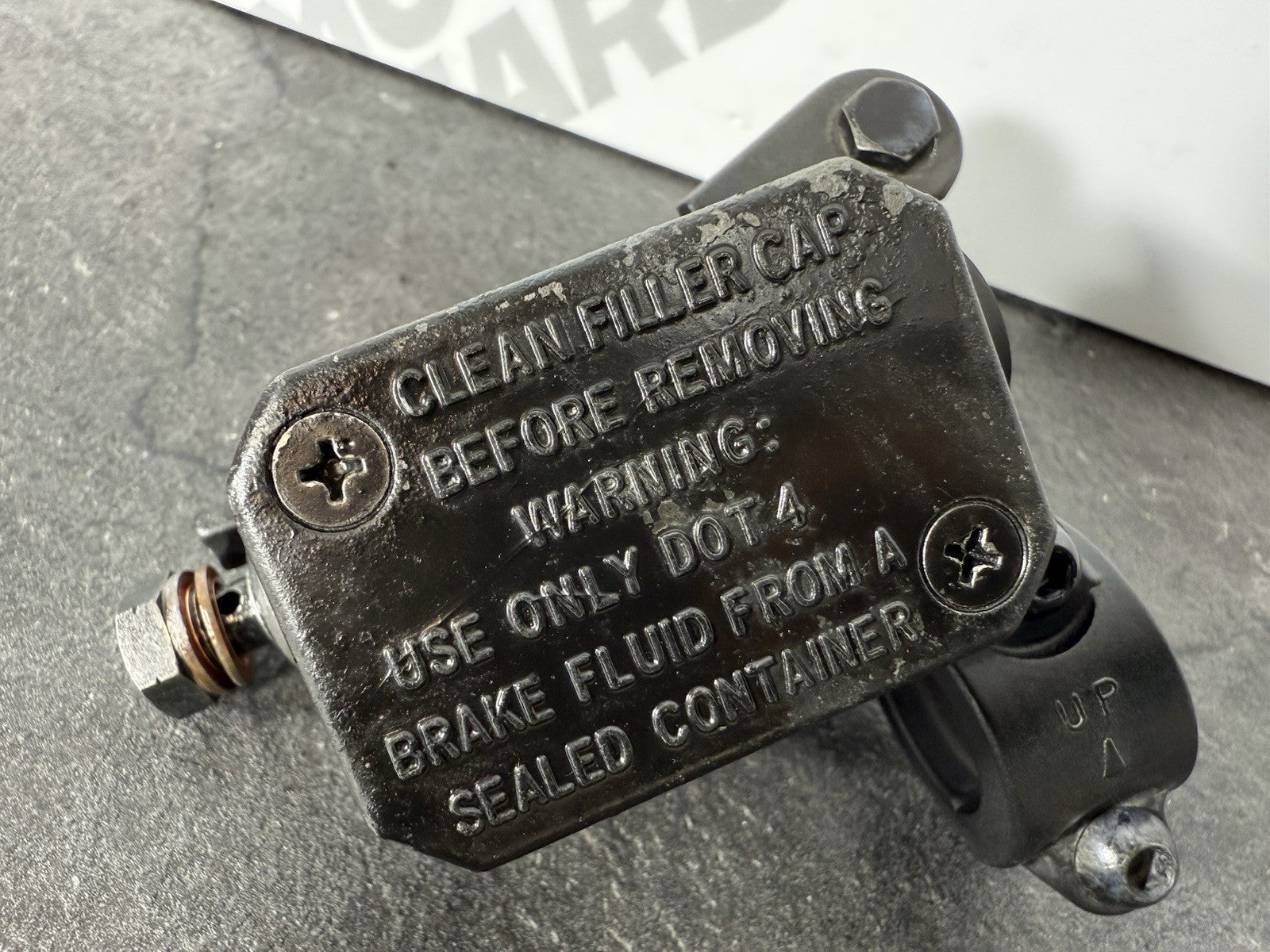 Yamaha YZF R125 R 125 2014 Front Brake Mastercylinder 26983 Miles 2008-2018