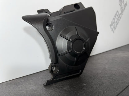 Aprilia RS660 2021 Front Sprocket Cover Shield Only 6220 Miles 2022-2025 OEM